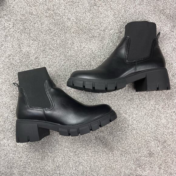 New, Madden Girl Black Holler boots size 11 - Picture 9 of 9